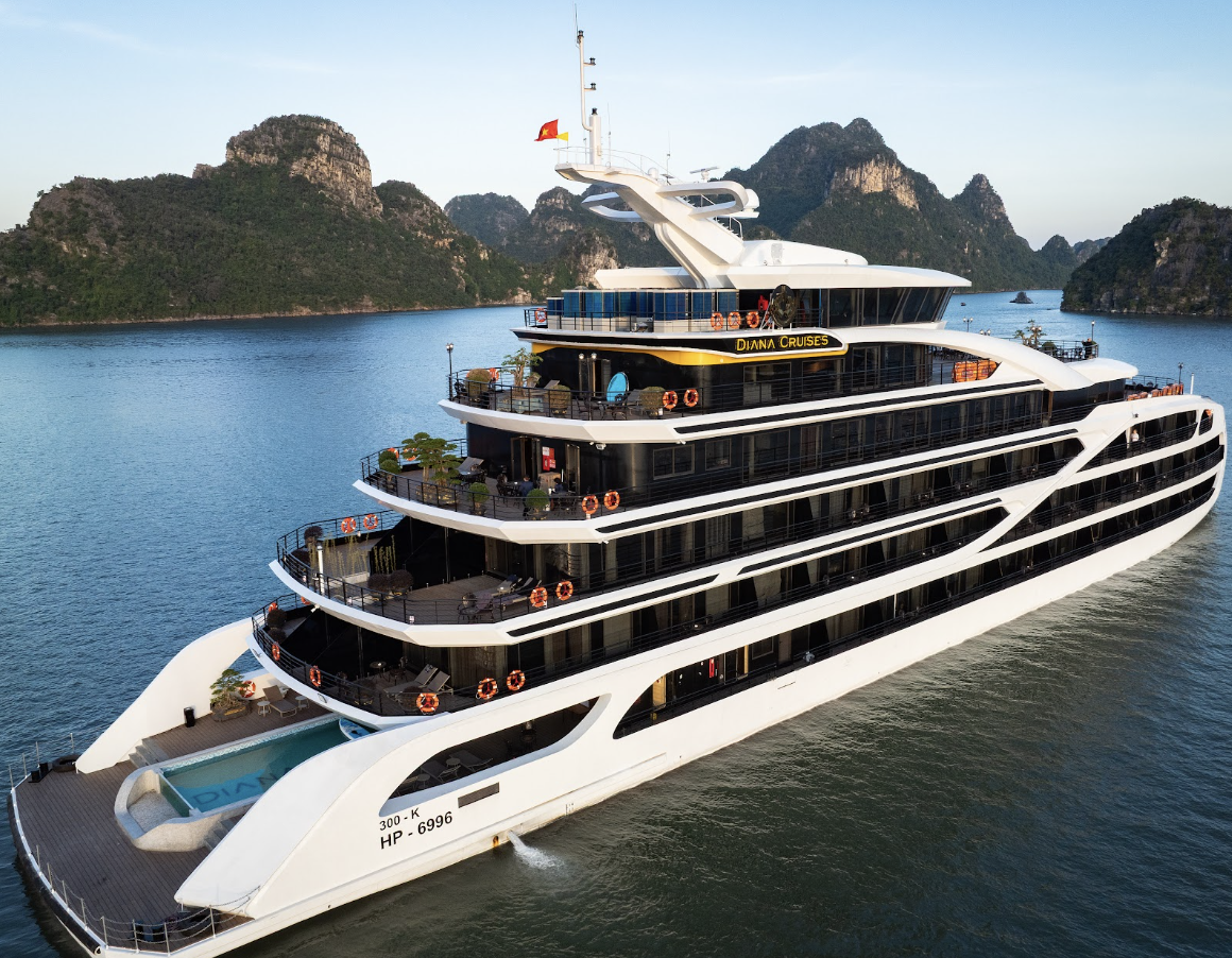 [6 STAR] DIANA CRUISE _ HA LONG BAY/ LAN HA BAY