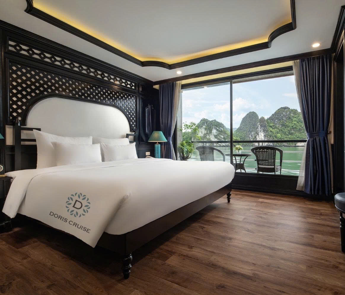 [5 STAR] DORIS CRUISE - HA LONG BAY/ LAN HA BAY 2 DAYS 1 NIGHT CRUISE
