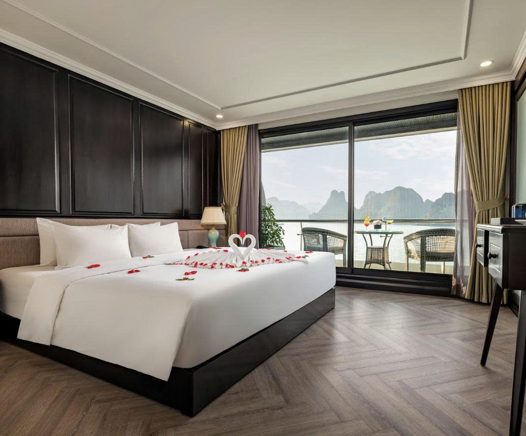 [5 STAR] DORIA LUXURY HA LONG BAY - LAN HA BAY 2 DAYS 1 NIGHT CRUISE