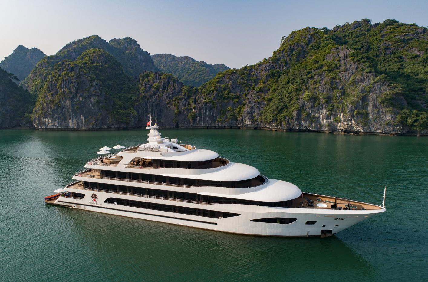 SCARLET PEARL 2 DAYS 1 NIGHT - HA LONG BAY/ LAN HA BAY CRUISE 2 DAYS 1 NIGHT